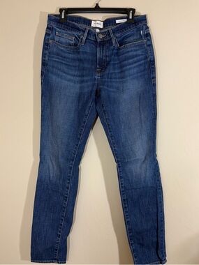 Frame Womens L'Homme Skinny Fit Jeans Size 31 Dark Wash Denim Mid Rise